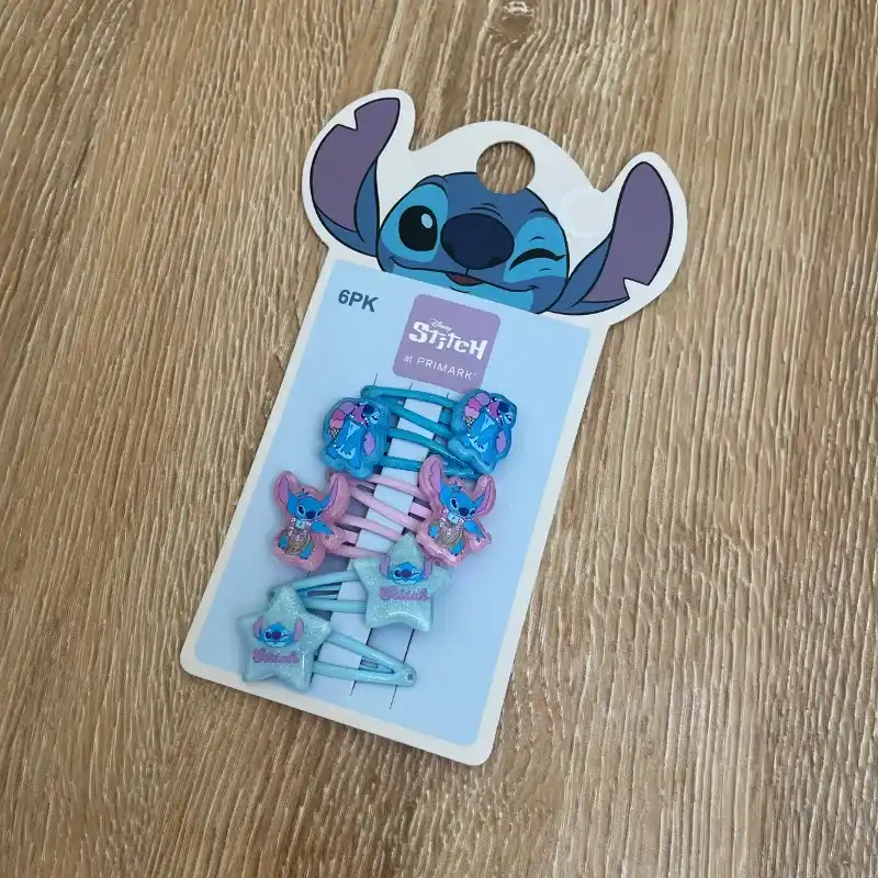 Set de 3 pares de hebillas de Stitch 