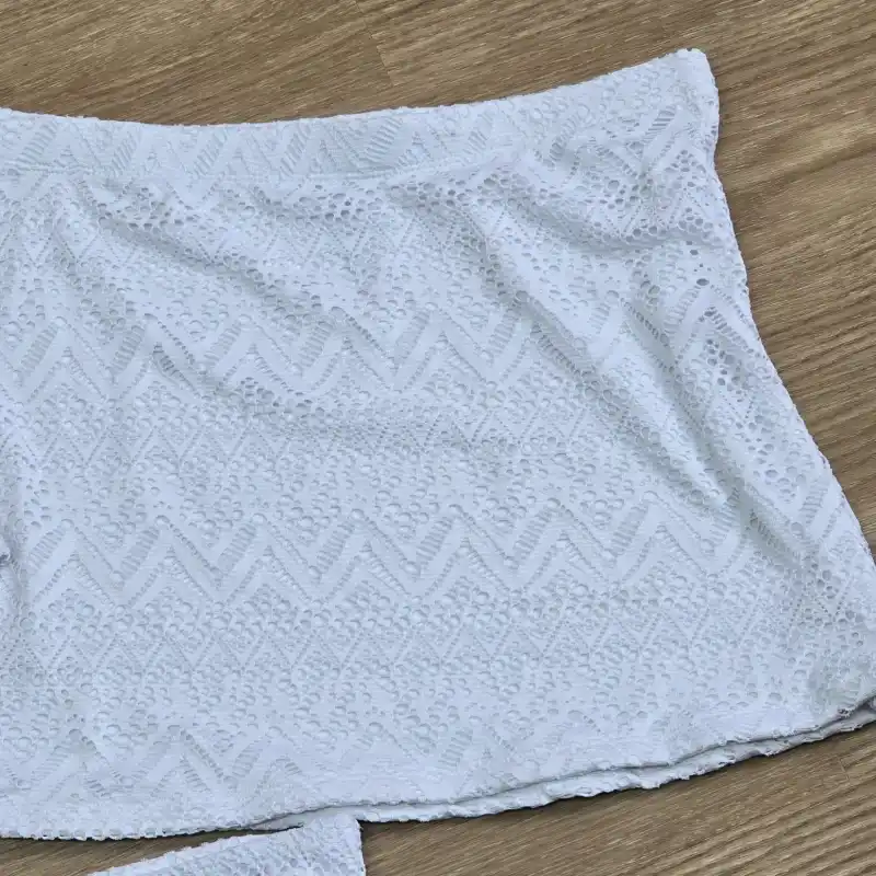 Set de 3 Piezas de Traje de Baño color blanco