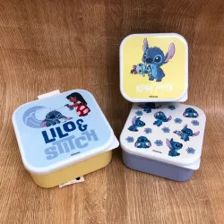 Set de 3 pozuelos de Lilo y Stitch 