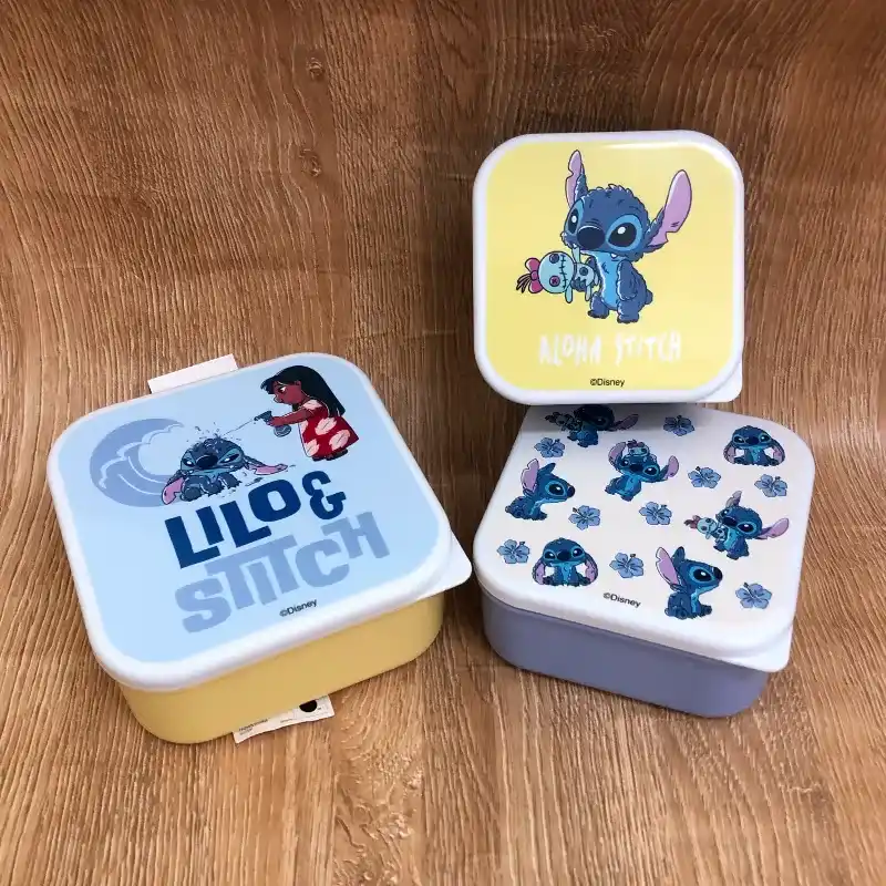 Set de 3 pozuelos de Lilo y Stitch 