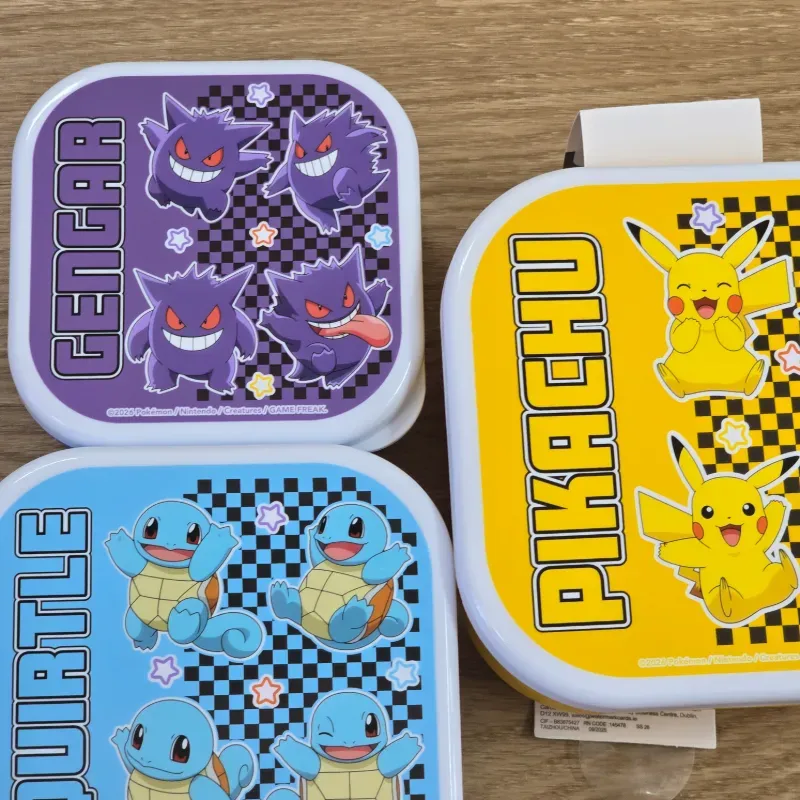 Set de 3 Pozuelos de Pikachu