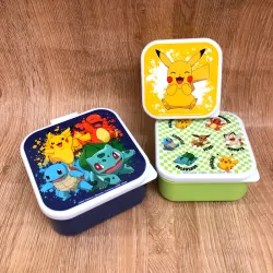 Set de 3 pozuelos de Pokemon 