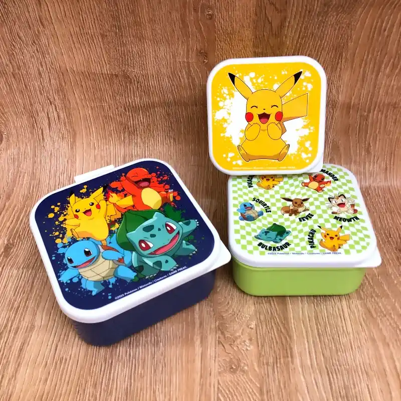 Set de 3 pozuelos de Pokemon 