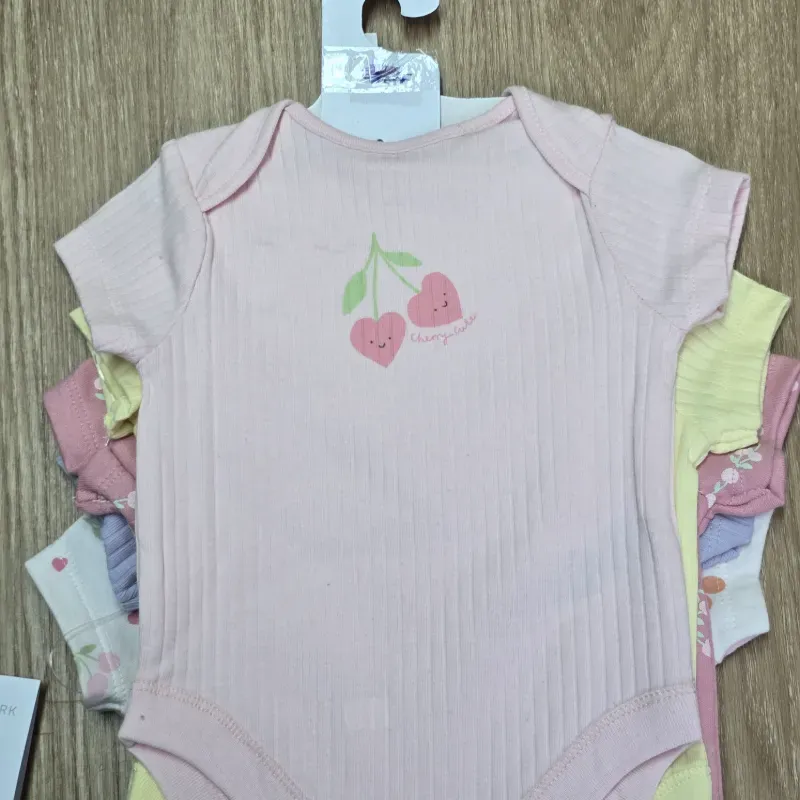 Set de 5 bodys de bebe