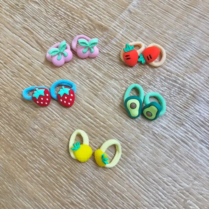 Set de 5 pares de felpas pequeñas 