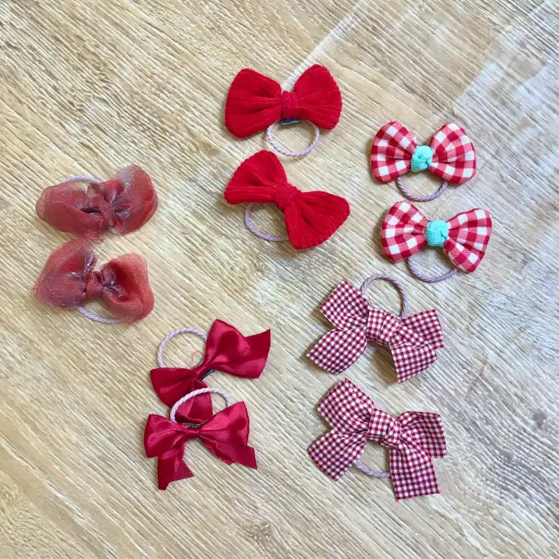 Set de 5 pares de lazos