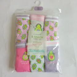 Set de 6 blumers con aguacates