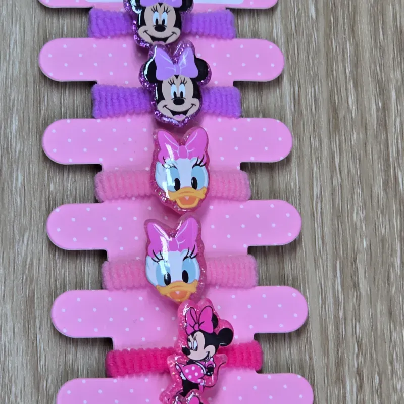 Set de 6 Felpas para el Cabello de Minnie y Daisy