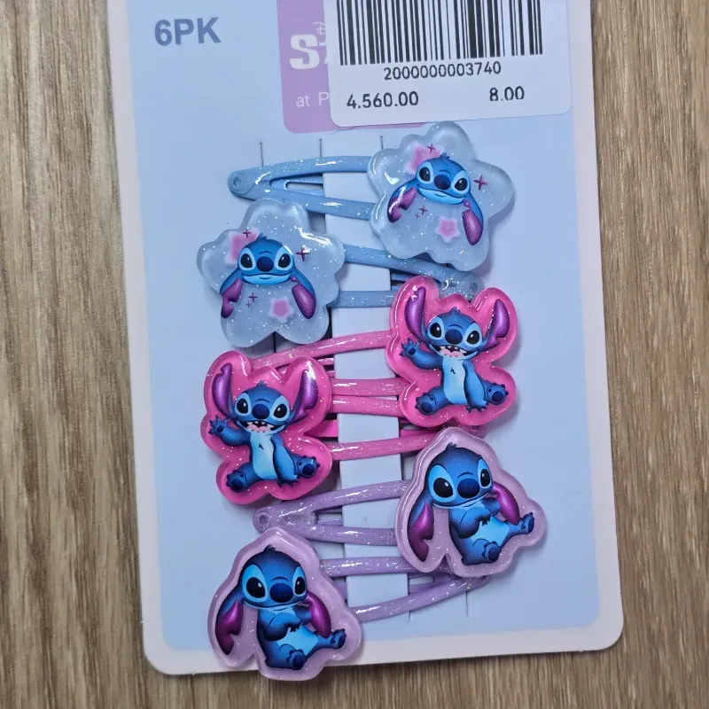 Set de 6 hebillas de Stich