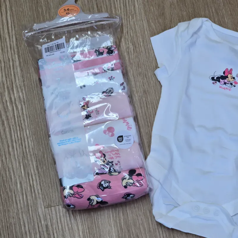 Set de 7 Bodys de Minnie Mouse