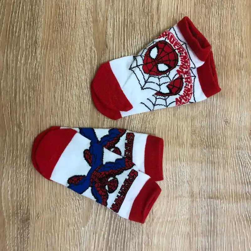 Set de 7 pares de medias de Spiderman 