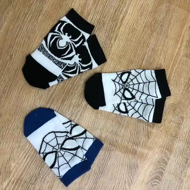 Set de 7 pares de medias de Spiderman 