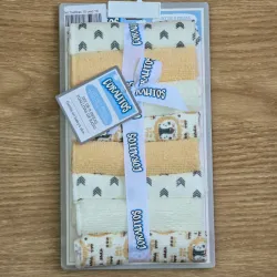 Set de 8 Toallitas de baño
