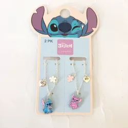 Set de dos collares de Stitch 