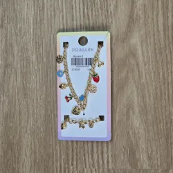 Set de Pulsera y Cadena con Dijes variados