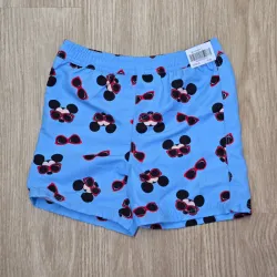 Short color azul de Mickey