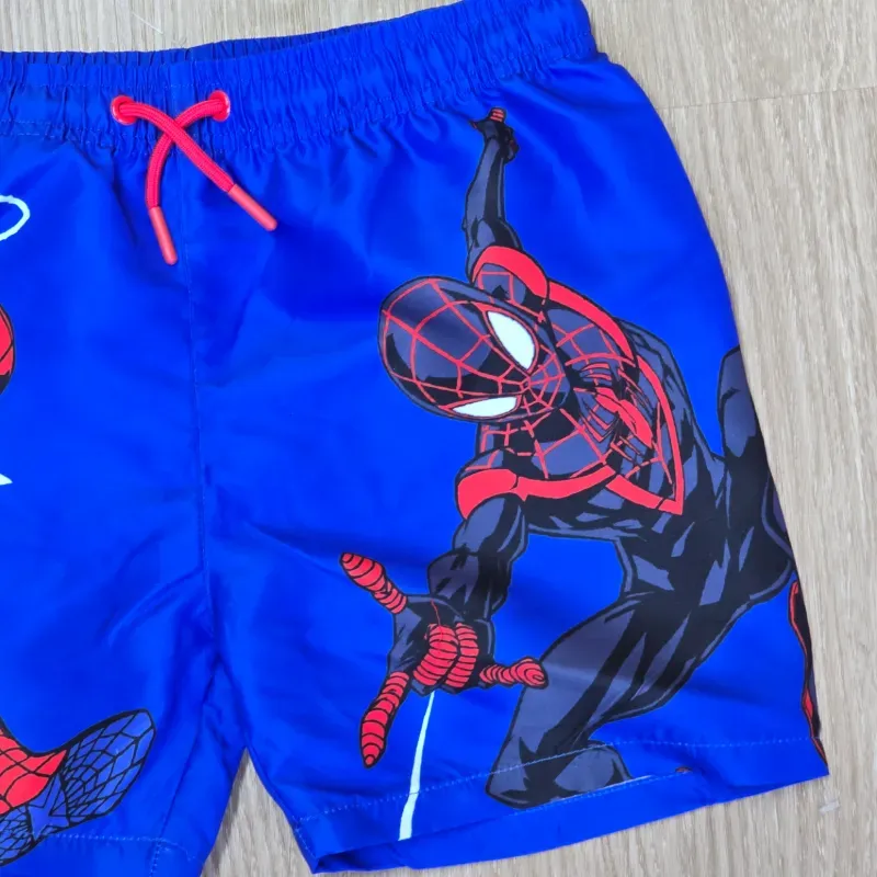 Short color Azul de Spiderman