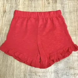 Short color rojo 