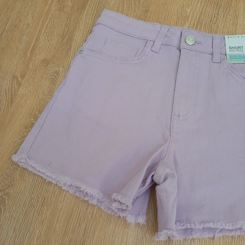 Short color violeta 