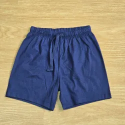 Short de punto Azul Prusia