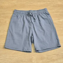 Short con cordón Gris