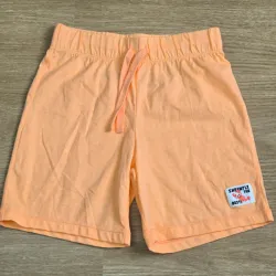 Short con cordón Naranja