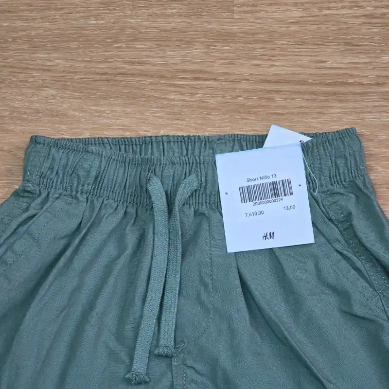 Short con cordón Verde