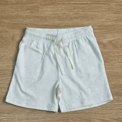 Short con cordón Beige 