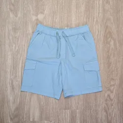 Short Cuatro Puertas color azul aqua