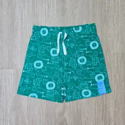 Short de Animales color Verde