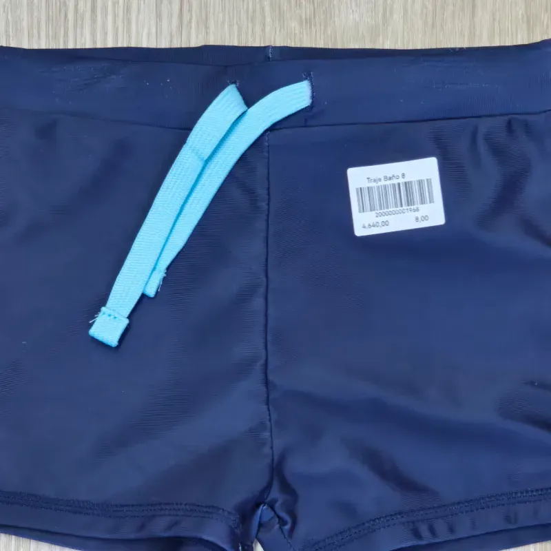 Short de Baño color azul