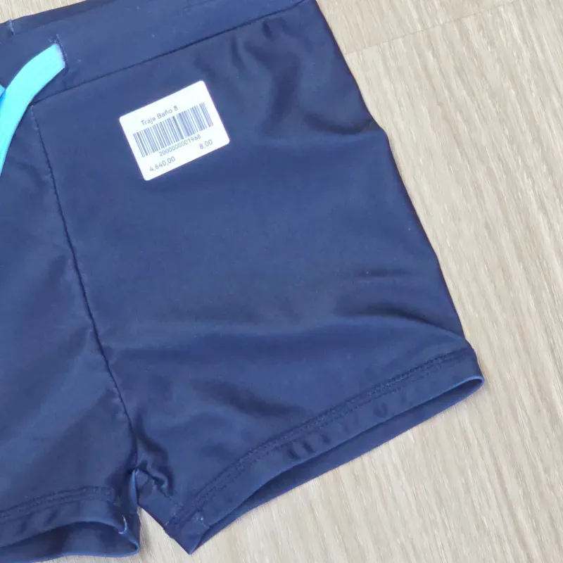 Short de Baño color azul