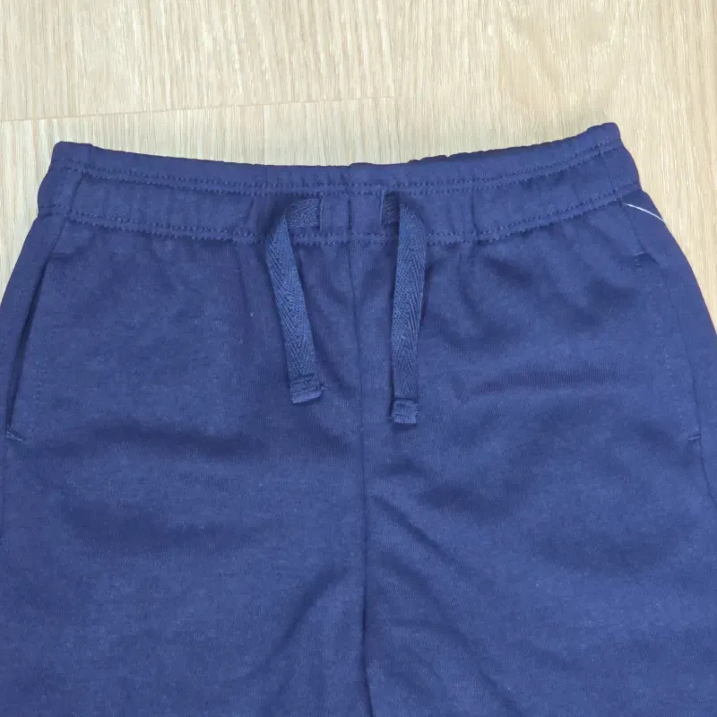 Short De Felpa Azul