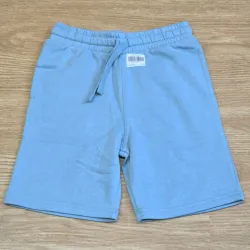 Short de Felpa Azul