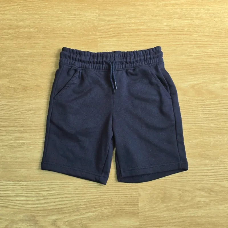 Short de Felpa color azul oscuro