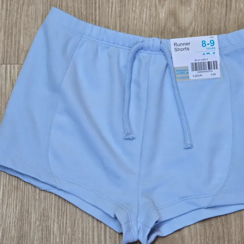 Short de Felpa color azul