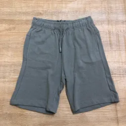 Short de felpa color gris 
