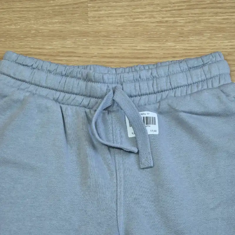 Short de Felpa Gris