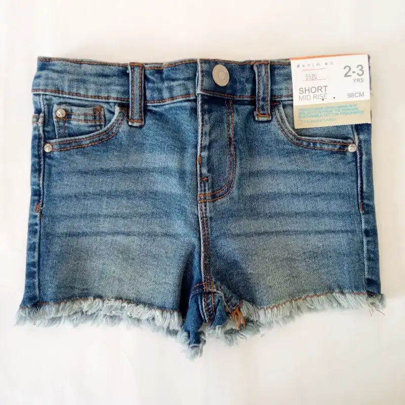Short de mezclilla 
