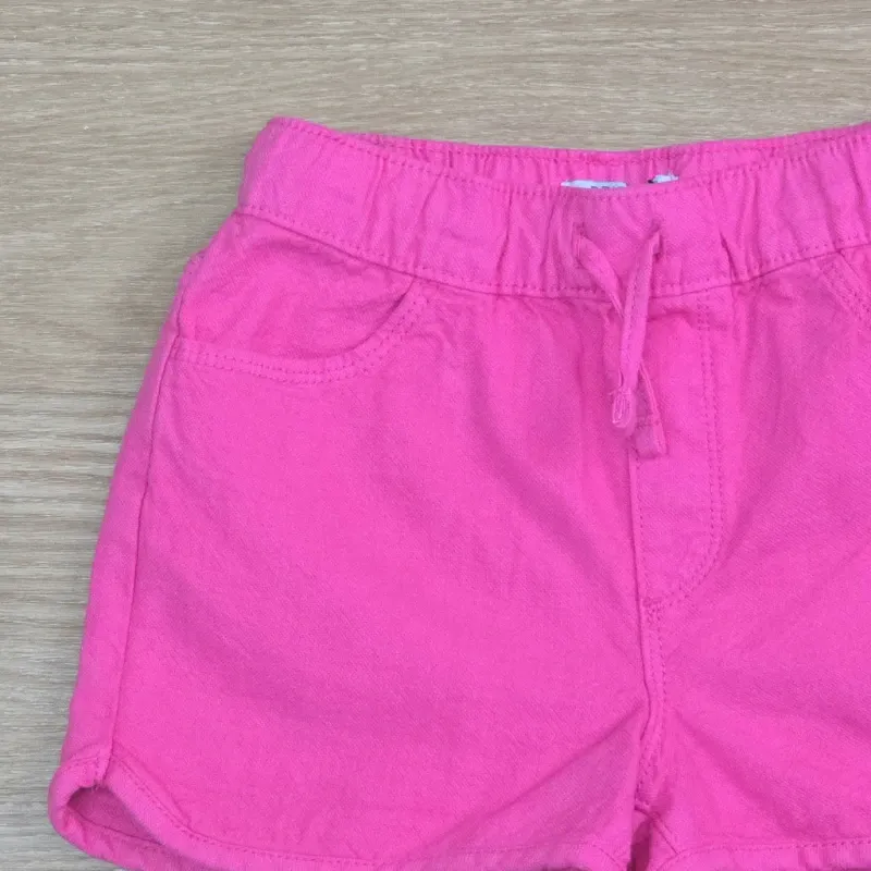 Short de mezclilla color rosado