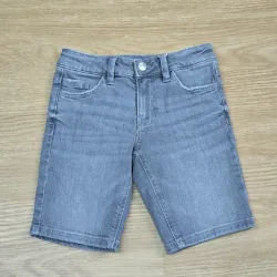 Short de Mezclilla Gris
