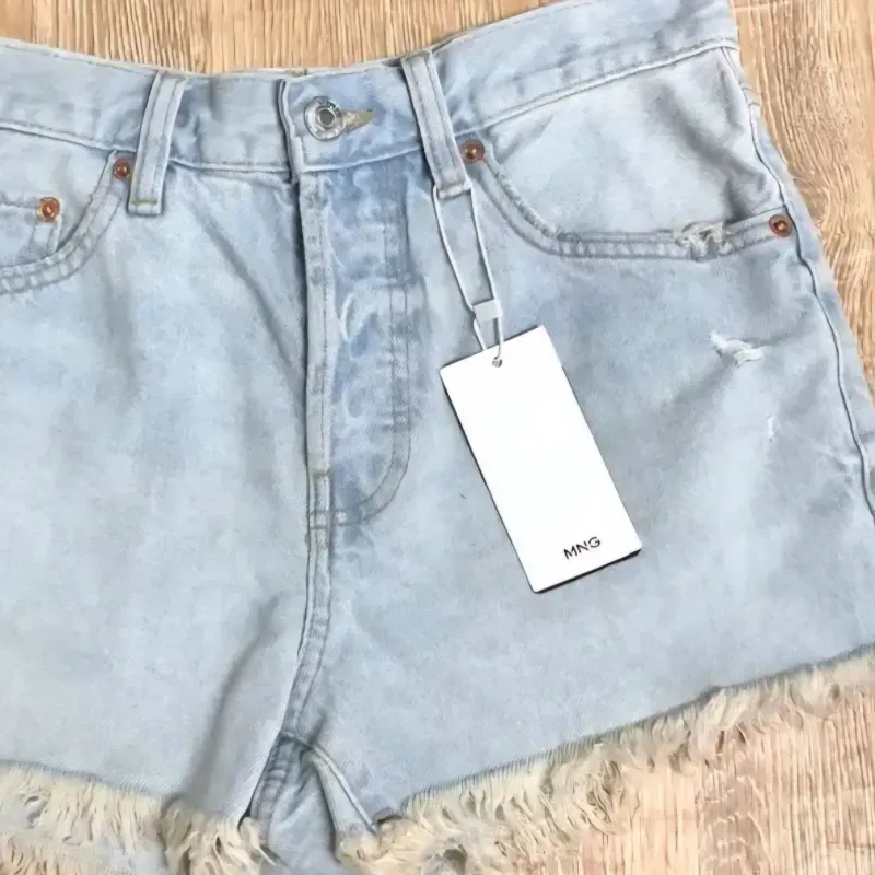 Short de mezclilla Mango