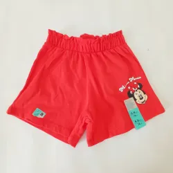 Short de Minnie Mouse color rojo