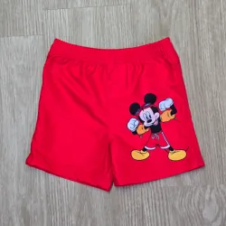 Short de Nailon color Rojo de Mickey