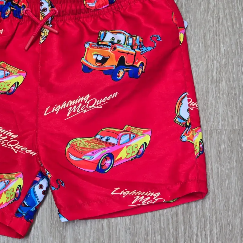 Short de Nailon color rojo Del Rayo McQueen