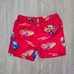 Short de Nailon color rojo Del Rayo McQueen