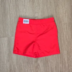 Short de Nailon color Rojo