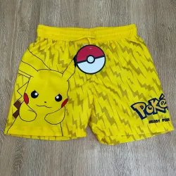 Short de Pikachu color amarillo 