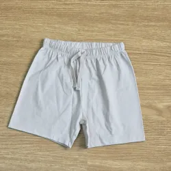 Short de punto Beige