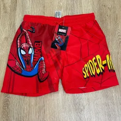Short de Spiderman color rojo